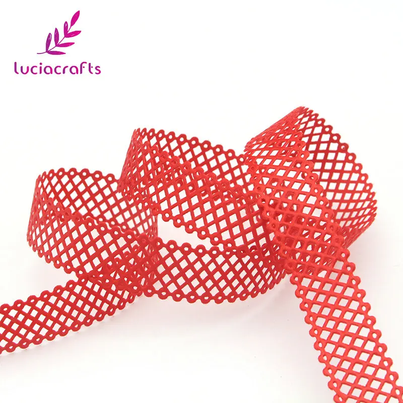 Lucia Crafts 2 ярдов/партия см тканая лента УЗИ ручной работы DIY ремесла материал P0602|lace