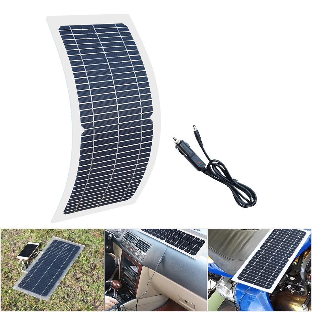 10W 18V Flexible solar panels 22