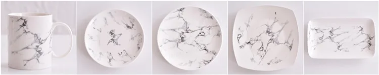 Japanese style sushi dish creative marble plate (11)