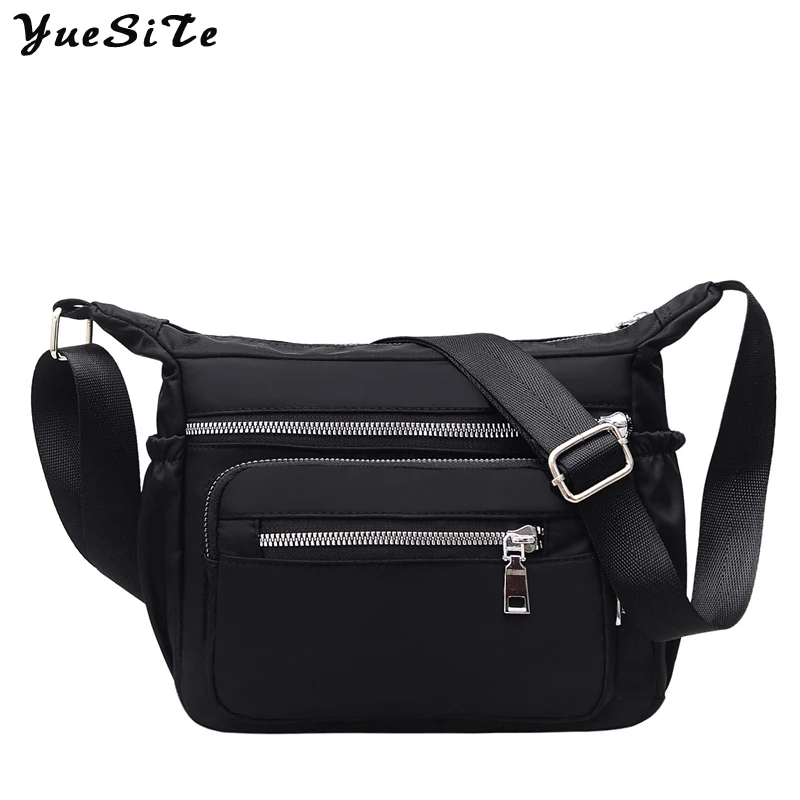 YUESITE Women Messenger Bag High Quality Small Nylon Ladies Shoulder
