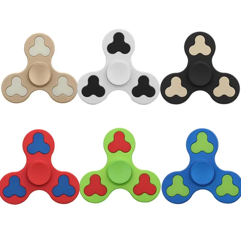 Girador Girador 6 Cores Dull Polonês Ameixa Mão mão Alcance Espiral Dedos Torqbar Gyro Spinner Fidget Brinquedos de Descompressão
