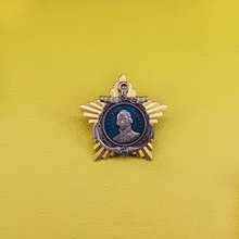 Broche de la flota rusa Ushakov vintage coleccionable para hombres regalo Patriota