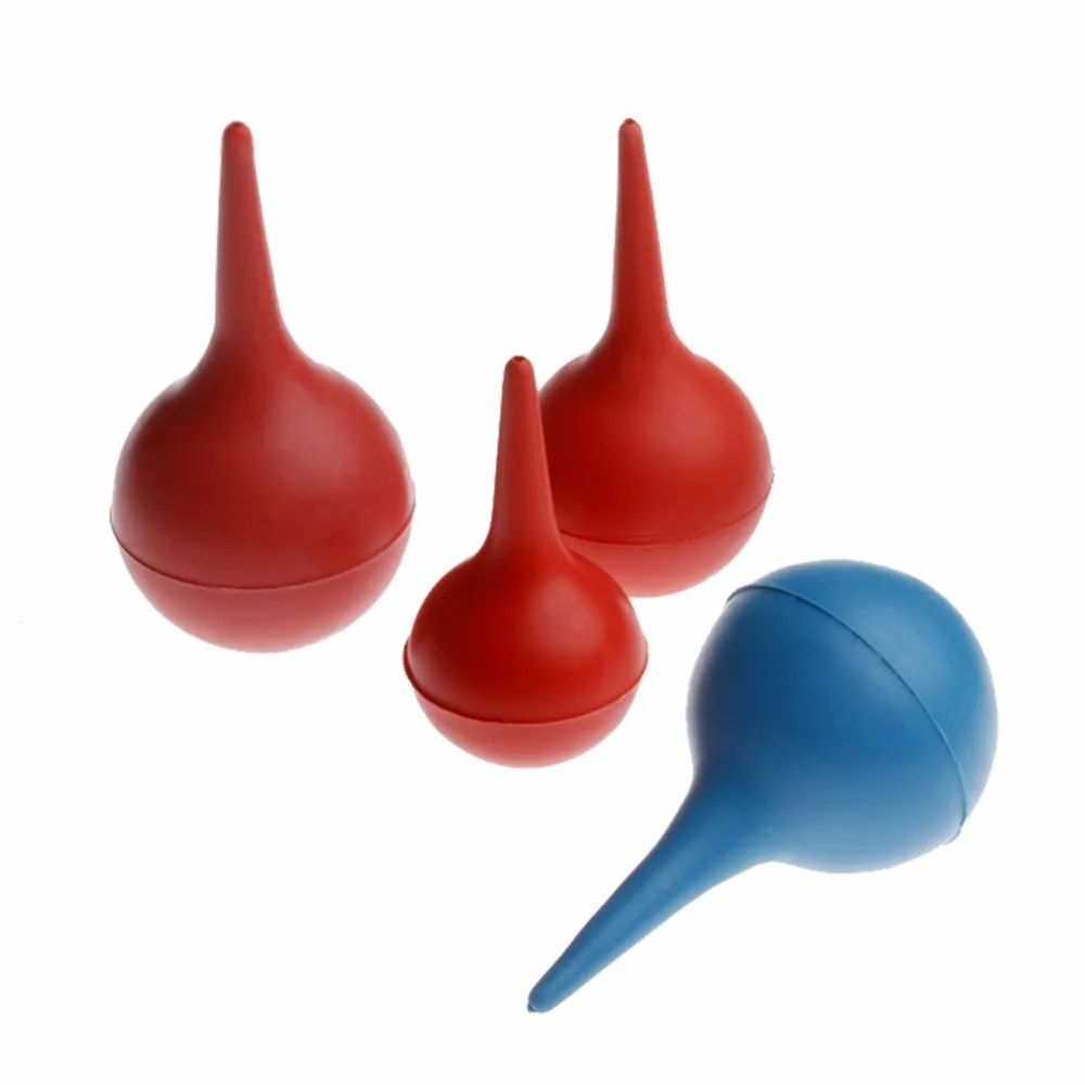 

30/60/90/120ml Rubber Suction Ear Washing Syringe Squeeze Bulb Laboratory Tool