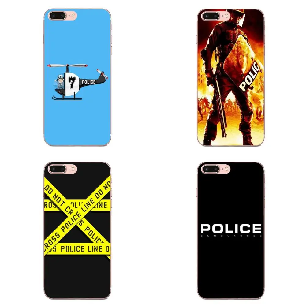 

Oedmeb Soft Cell Phone Case Cover Police Symbol For Apple iPhone 4 4S 5 5C 5S SE 6 6S 7 8 Plus X XS Max XR