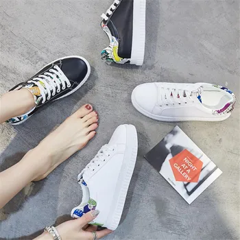 

2018 new women sneakers white black wedge heel inside women shoes fashion women Women Soft Breathable Sneakers