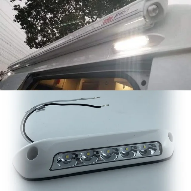 12v LED Awning Annex Lights Waterproof Light Bar RV Van Camper Trailer