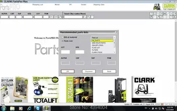 

Newest version for Clark ForkLift 2018 PartProPlus V470 program