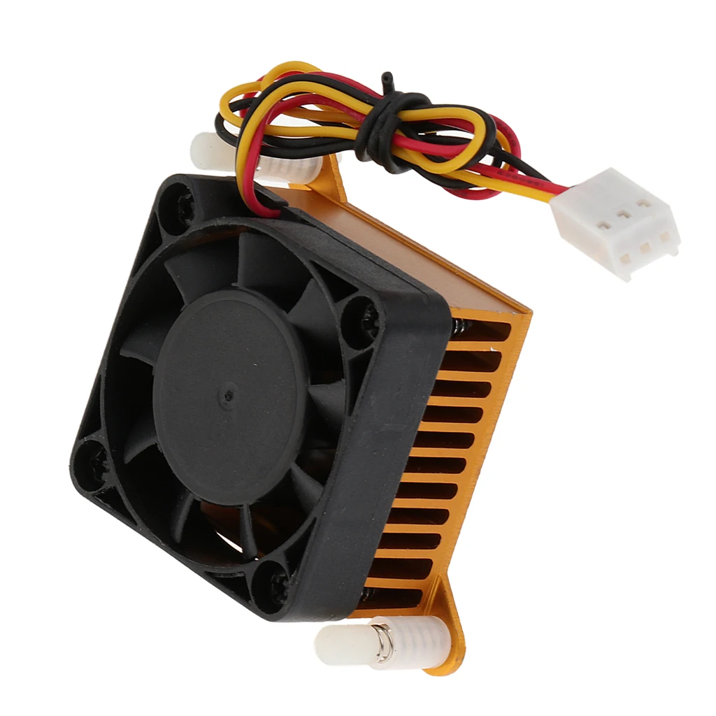 1PC Chipset Aluminium Cooler Heatsink 40mm Fan For Computer Motherboard  Cooling Fan By Air Cooling 