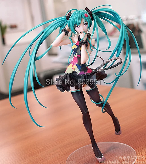

Anime Hatsune Miku Tell your world Ver. 1/8 Scale PVC Action Sexy Figure Model Toy 17CM Free Shipping IN BOX