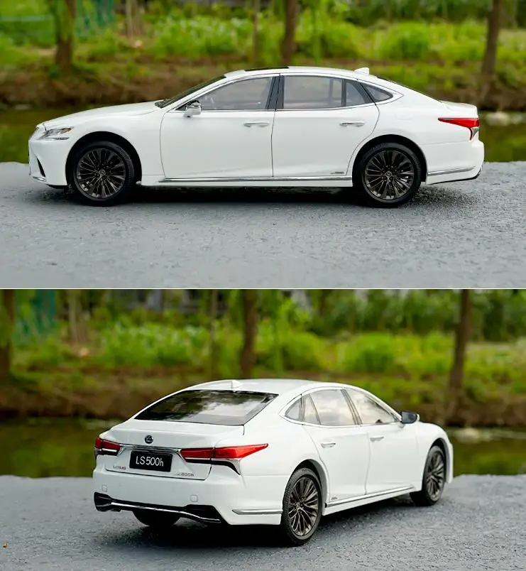 Высокая симуляция LEXUS LS500, усовершенствованная Коллекция Модель 1:18 игрушечных автомобилей из сплава, литая металлическая модель автомобиля