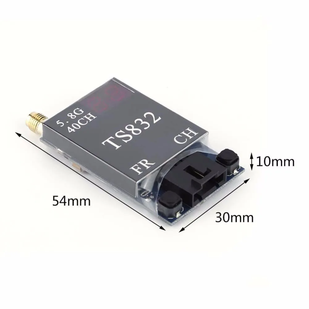 Black-5-8G-40-Channels-600MW-2db-Gain-FPV-Image-AV-Transmitter-System-TS832 (1)