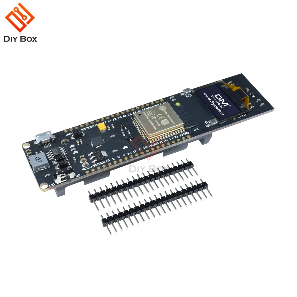 

0.96 Inch OLED Digital Wireless Wifi Bluetooth Development Board 18650 Lithium Battery Charging Power Supply Module ESP32