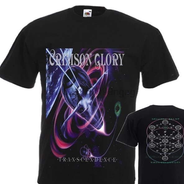 

NEW T-SHIRT CRIMSON GLORY Transcedence DTG PRINTED TEE- S- 7XL