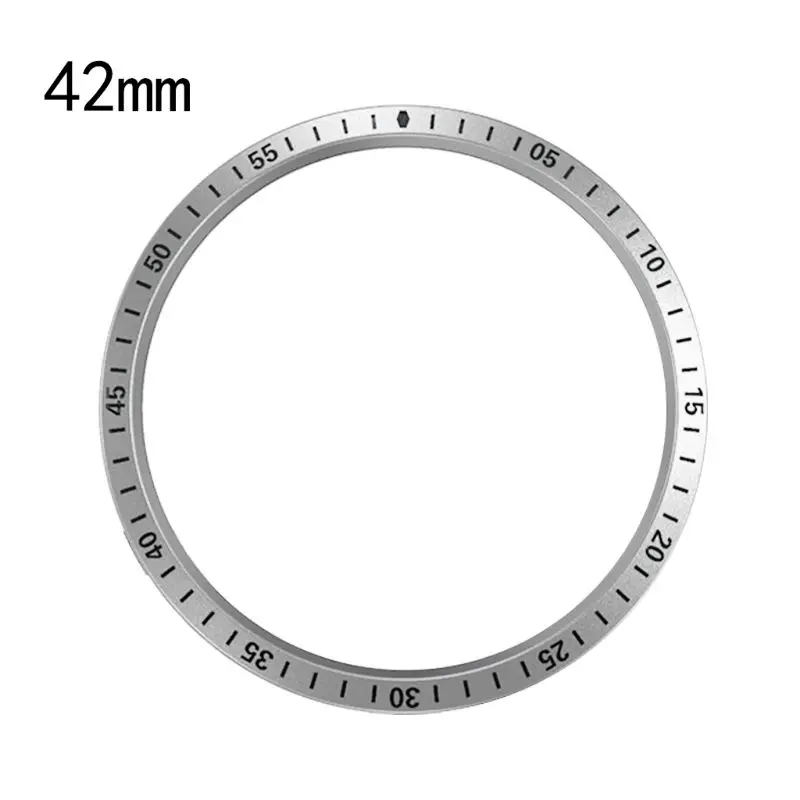 42 мм/46 мм против царапин металлический ободок из нержавеющей стали кольцо клеющаяся Крышка Замена для samsung Galaxy S3 Смарт-часы аксессуары