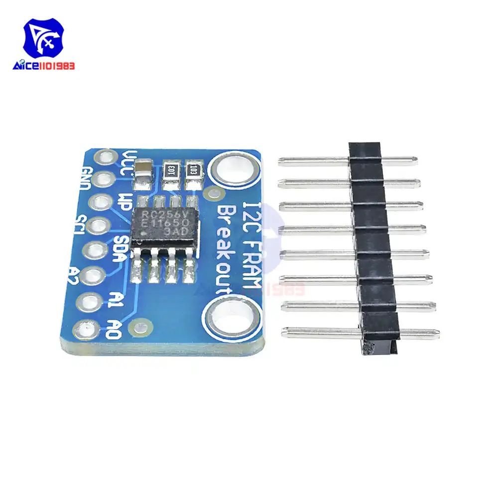 NEW I2C MB85RC256V Non-Volatile Fram Breakout Module Development 256KBit//32KByte