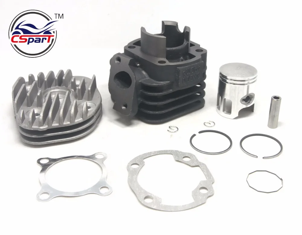 40MM 10mm 12mm Pin Head Cylinder Piston Ring Gasket Kit for 50 50CC JOG