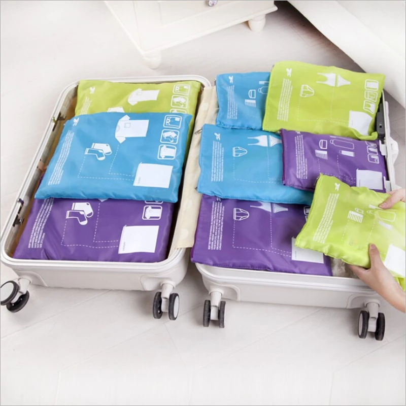 PACGOTH дорожные сумки для хранения HQ Оксфорд упаковочные органайзеры водонепроницаемые сумки для хранения одежды скраб портативные дорожные аксессуары 1 шт