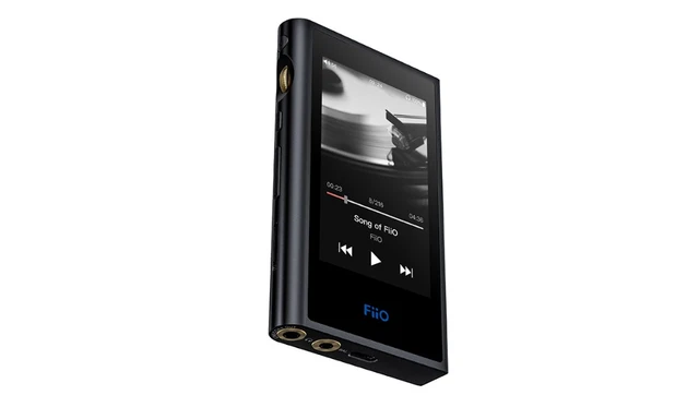 Fiio-m9ポータブルオーディオプレーヤー,高解像度,ak4490en * 2,wifi ...