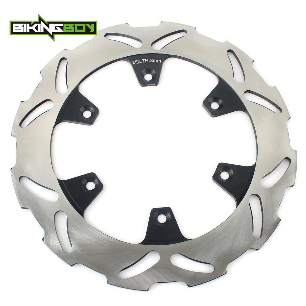 

BIKINGBOY Rear Brake Disc Rotor Disk for Kawasaki KX 125 250 89-02 KDX 200 220 KX500 89-04 90 KLX 300 650 R 97 98 99 00 01 02 03
