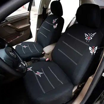 

Embroidered butterfly car seat cover auto seat covers for brilliance h530 v5 FRV H230 h320 V3 porsche cayenne gts macan persona