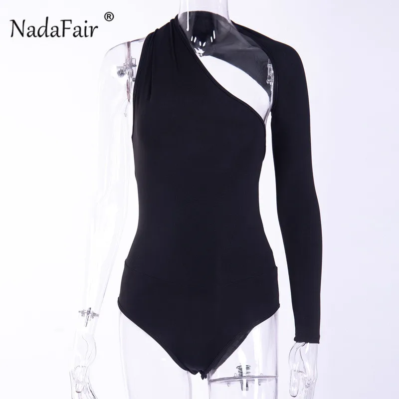 one shoulder bodysuit female36