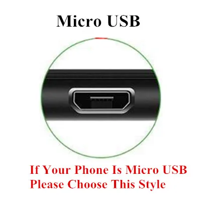 Micro usb кабель зарядного устройства для мобильных телефонов с системой Android Кабель с разъемом типа c usb для LG G3 G4 G5 G6 G7 Q6 плюс Q7 Q8 V10 V20 V30 K8 K4 K10 X Мощность 2 - Тип штекера: micro usb