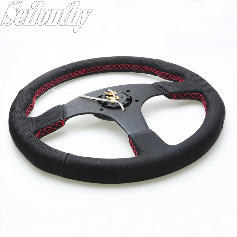 PU leather steering wheel