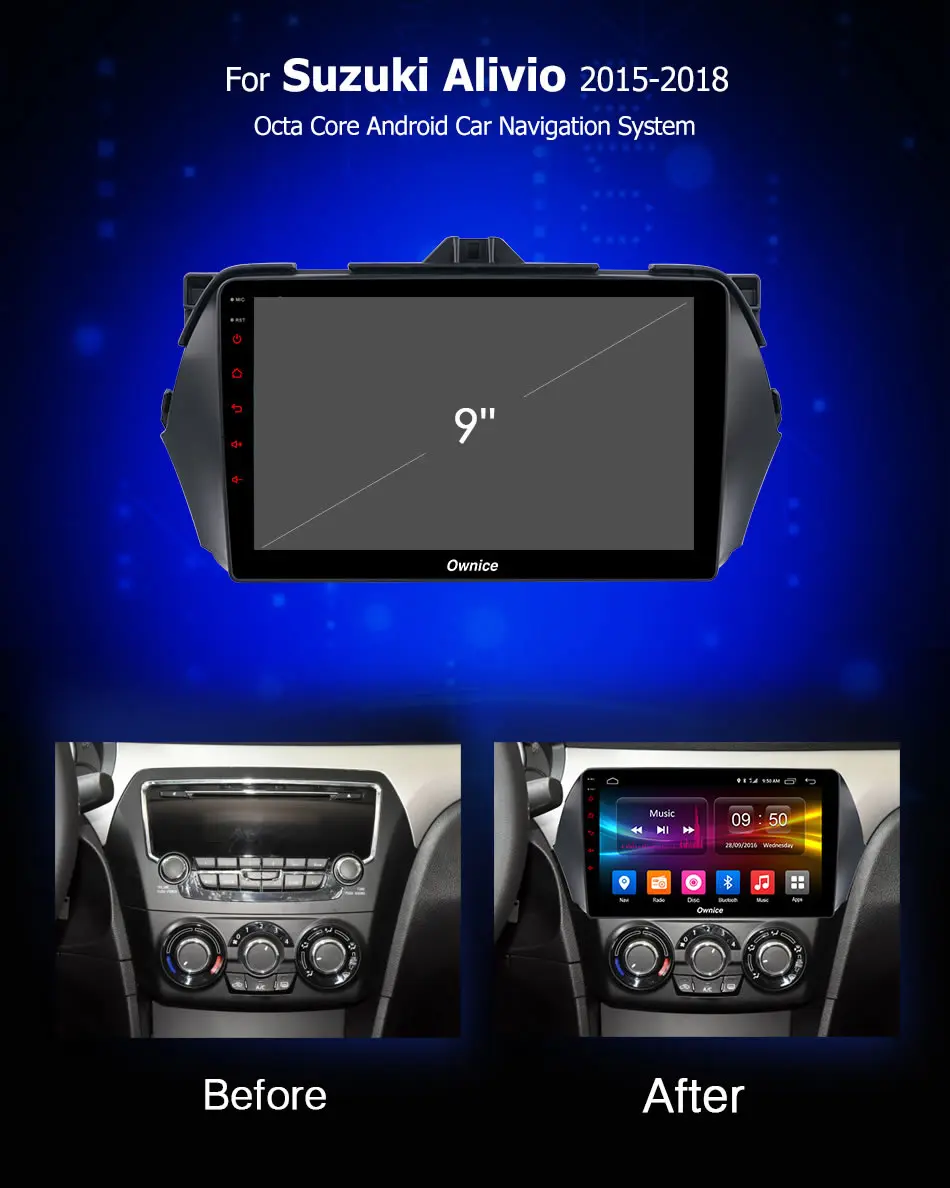 Clearance 9" IPS 8Core 4G+32G Android 9.0 Car DVD Radio GPS Multimedia Player For Suzuki Alivio Ciaz 2014 2015 2016 2017 2018 CarPlay DSP 2 Clearance 9" IPS 8Core 4G+32G Android 9.0 Car DVD Radio GPS Multimedia Player For Suzuki Alivio Ciaz 2014 2015 2016 2017 2018 CarPlay DSP 2