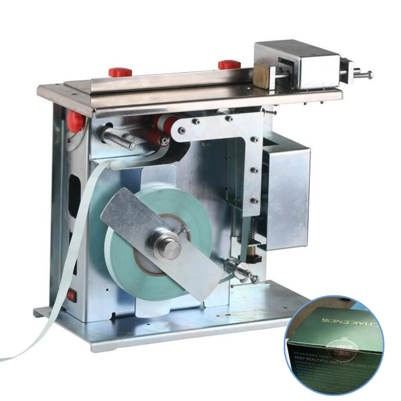 Right Angle Sealing Machine Carton Labeling Machine Transparent Anti