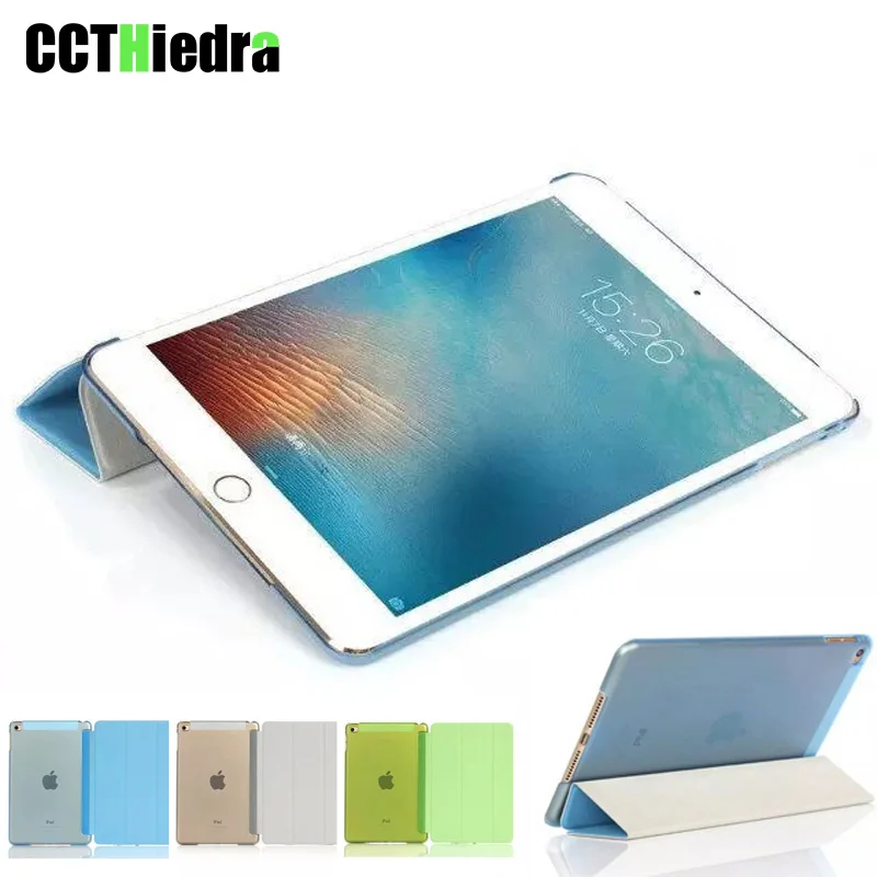 

For Apple iPad Air 1 Smart Case 5 Stand Ultra Thin PU Leather Cover Case For iPad 5 Auto Sleep/Wake up Function Covers 9.7''