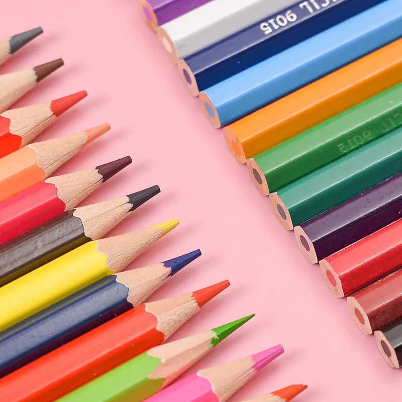 

Painting Pencil 12 18 24 Colour Pencils Professional Drawing Pencils for School Office Artist Painting Sketch Supplies