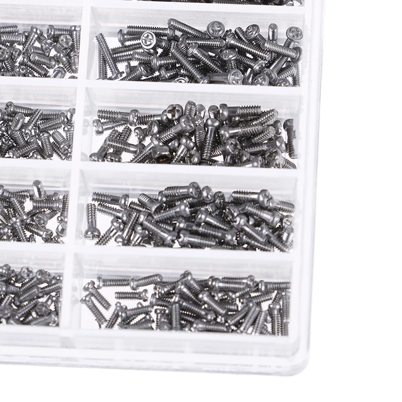 

1000pcs/set Stainless Steel Micro Glasses Sunglass Watch Spectacles Screws Nuts Screwdriver Repair Tool
