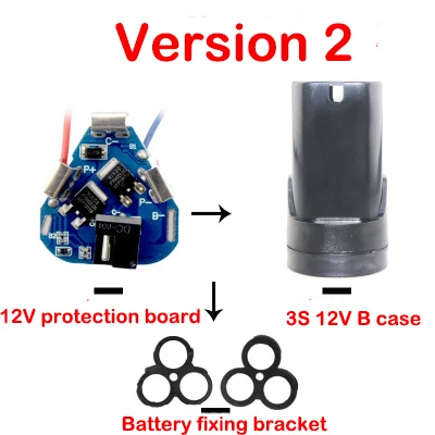 3S 12V 4S 16,8 V DC электрические инструменты ручная литиевая дрель мощность литий-ионная батарея Защитная плата BMS схема 18650 ячеек 20A PCB - Цвет: version 2