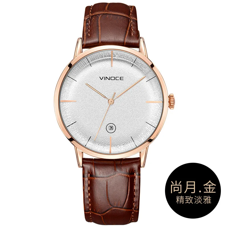 Vinoce Watches Men Sports Waterproof Date Analogue Quartz Men's Watches Clock Business Watches For Men Relogio Masculino Vinoce Watches Men Sports Waterproof Date Analogue Quartz Men's Watches Clock Business Watches For Men Relogio Masculino