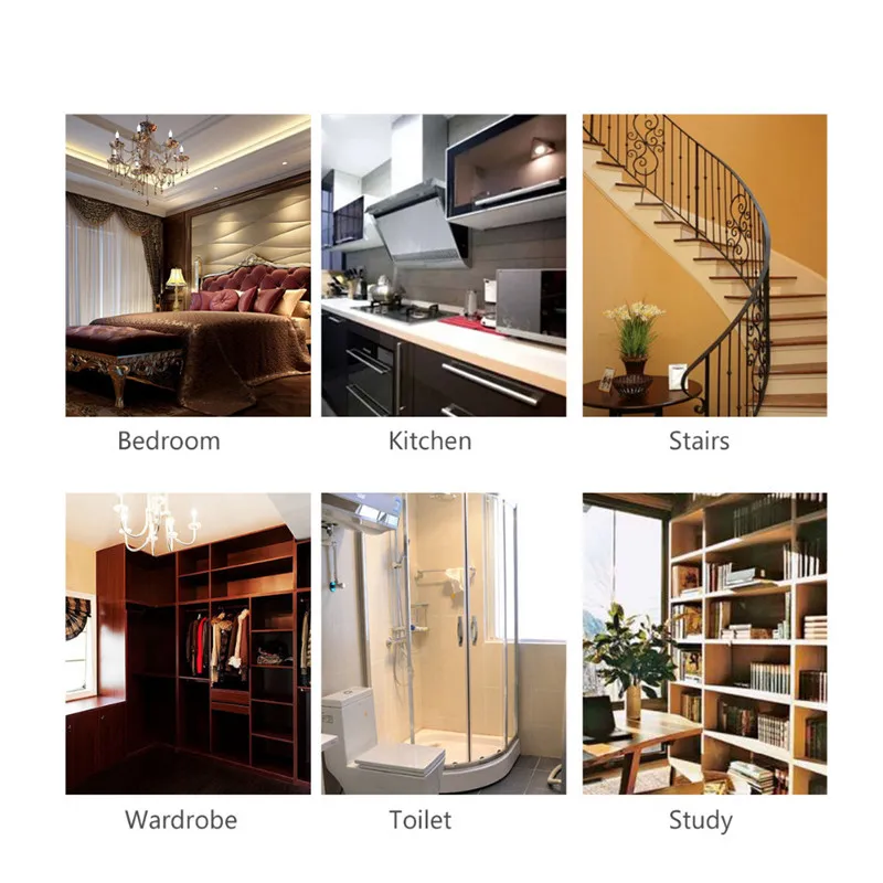 

ZjRight NEW LED sensor light High brightness rechargeable intelligent Wall lamp Hallway Pathway study bookcase LED Lighting Tube