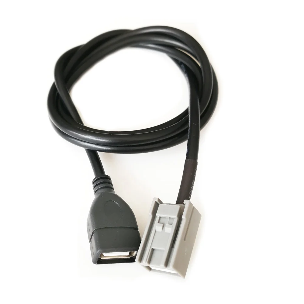 Biurlink DIY Автомобильный медиа внешний USB переключатель панель USB кабель адаптер для Honda Civic Accord Jazz Fit CRV