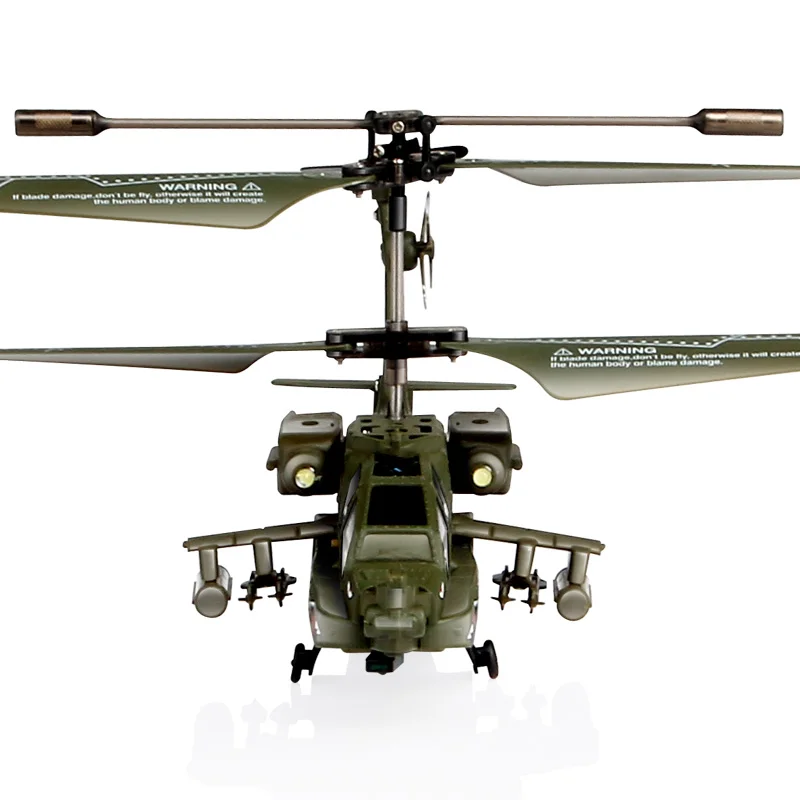 SYMA S109G Радиоуправляемый вертолет Ач 64 Apache 3CH Дрон симулятор Вертолет