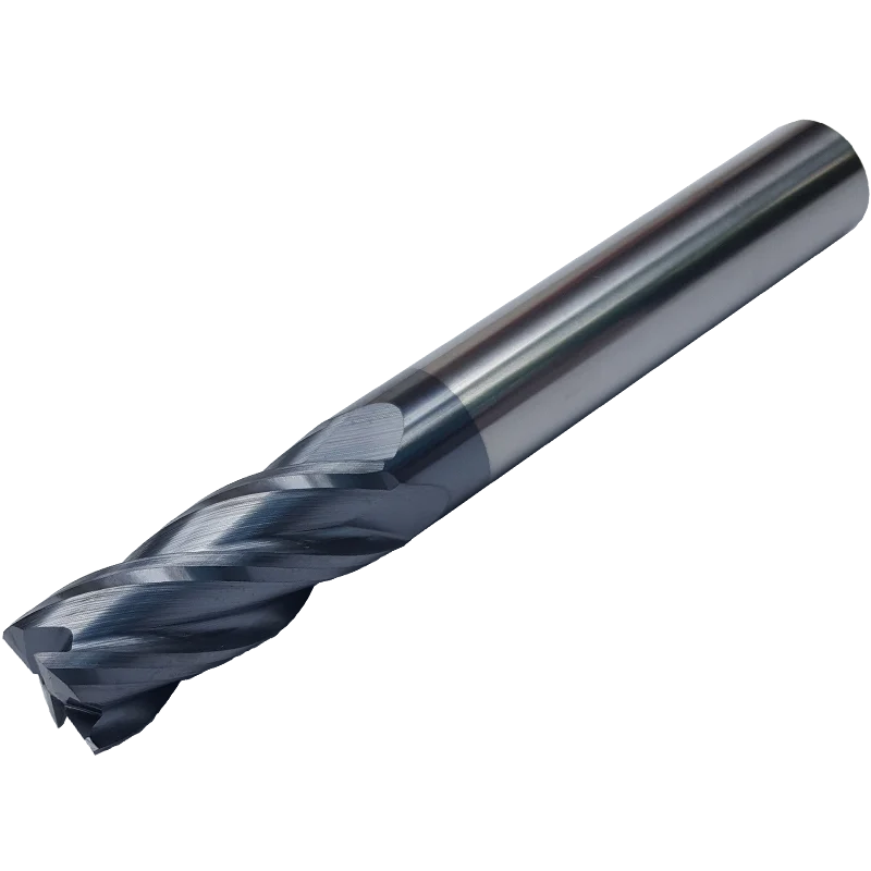 1pcs HRC45 6mm milling cutter 4flute 6*30*150L straight shank carbide