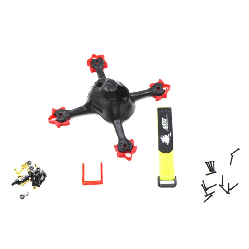 MIKO Rhino3 150 мм Колесная база 3 дюйма 6 мм Arm углеродное волокно литой интегрированный RC FPV Гоночный комплект рамы для DIY мультикоптера дрона часть
