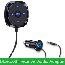 Drahtlose Bluetooth 4,0 Audio Receiver 3,5mm Adapter Car AUX Musik Lautsprecher freisprecheinrichtung Stereo Auto Aux Kit