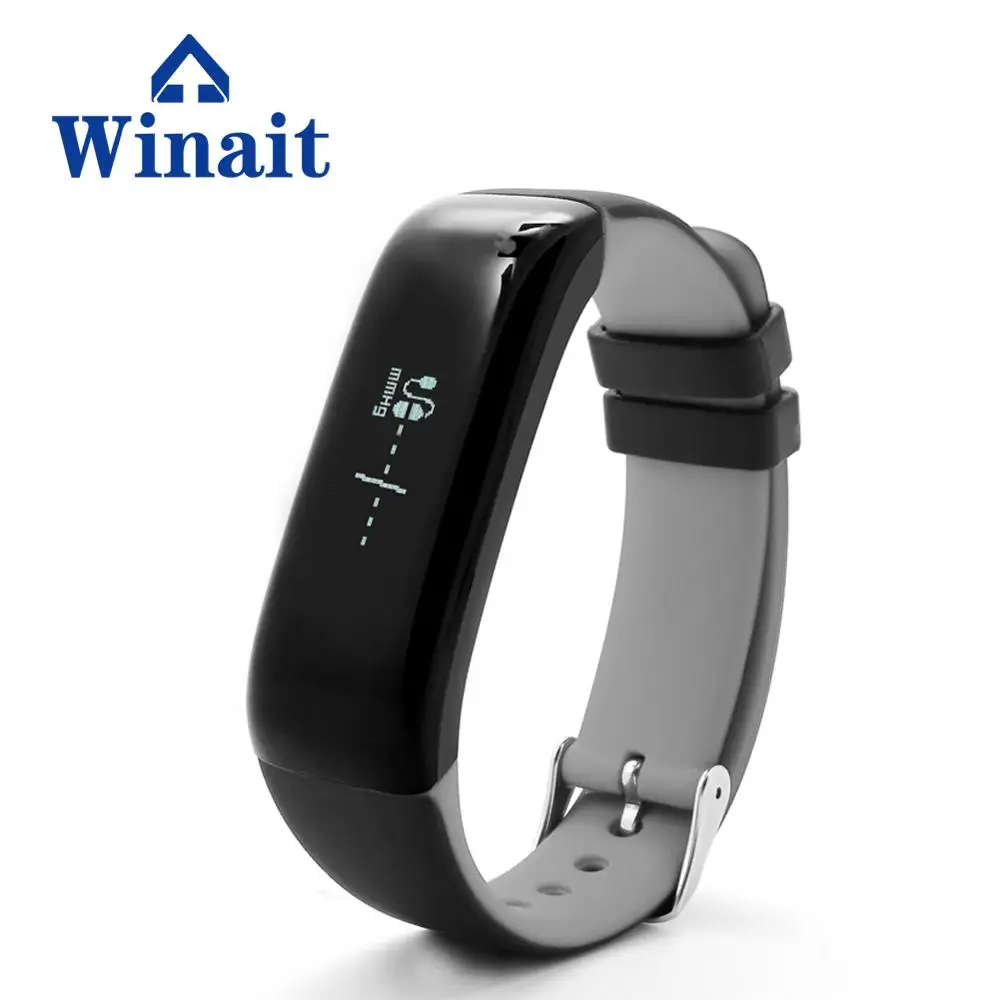 

2019 heart rate monitor fitness sport tracking smart bracelet p1 Motion track, heart rate, weather