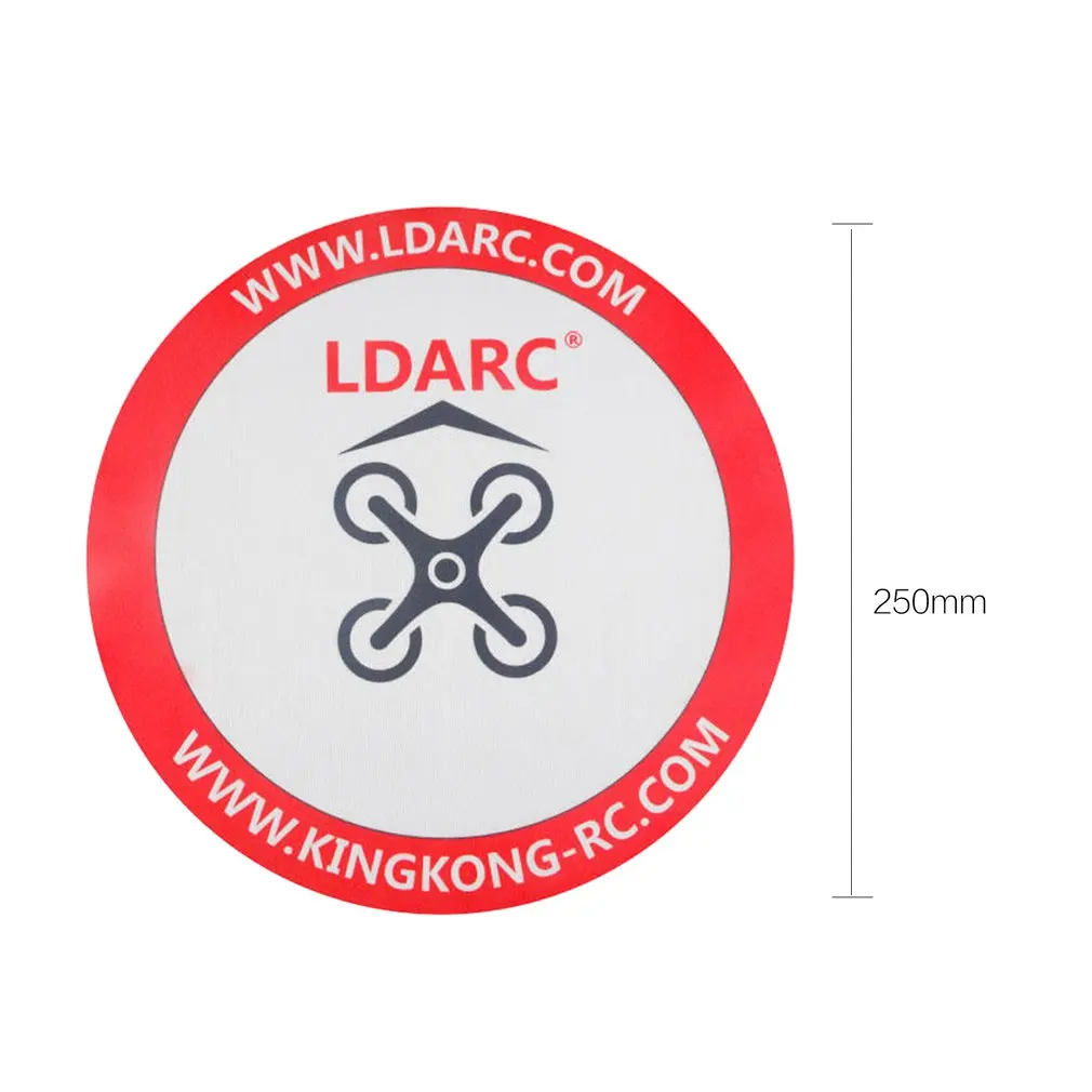 LDARC 250 мм гоночный фартук снимается посадка для крошечных R7 6X 7X 8X ET серии FPV RC Дрон Квадрокоптер игра, соревнование RC части