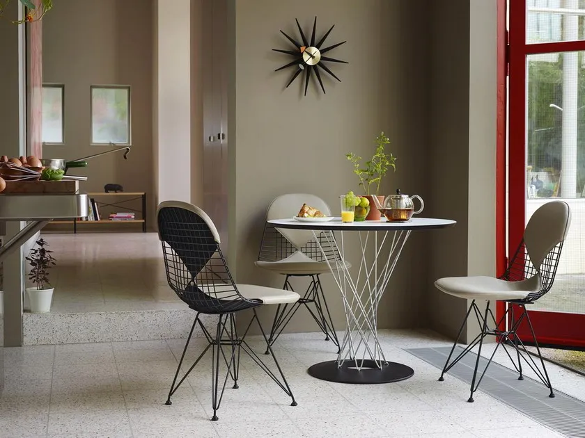 Современный дизайн Лофт стиль металлический стальной проволочный стул популярный модный классический кафе Плетенный металлический стул с подушкой покрывало на кресло хромированный 1 шт