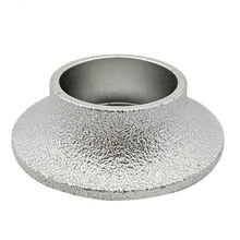 Паяные алмазные шлифовальные круги с 3 дюймов/75 мм диаметр диск ролик для ручного массажа угол шлифовальный станок точильный камень пайки край колеса C