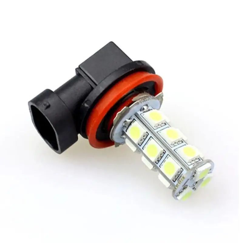 Kongyide 2x H11 H8 18 светодиодный 5050 SMD автомобиль, дневной свет Туман головной светильник Лампа ксенон белый July16