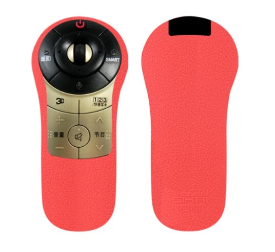 Запатентованный силиконовый чехол SIKAI для LG Smart tv AN-MR400 пульт дистанционного управления для LG MR400 волшебный пульт дистанционного управления с голосом AKB7375750 - Цвет: Red