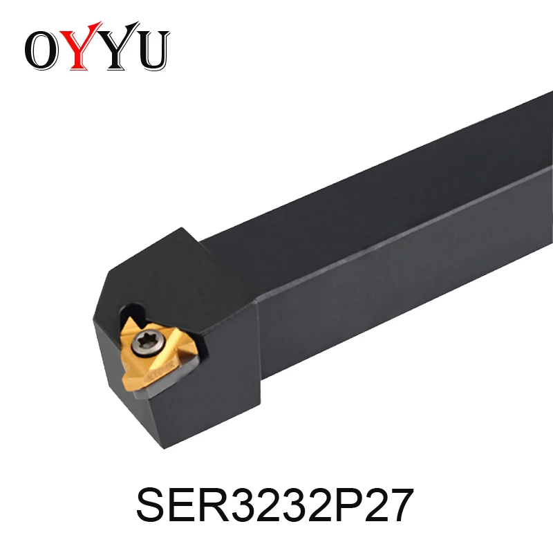 

SER3232P27,thread Turning Tool Factory Outlets, For 27 Er Insert The Lather,boring Bar,cnc,machine