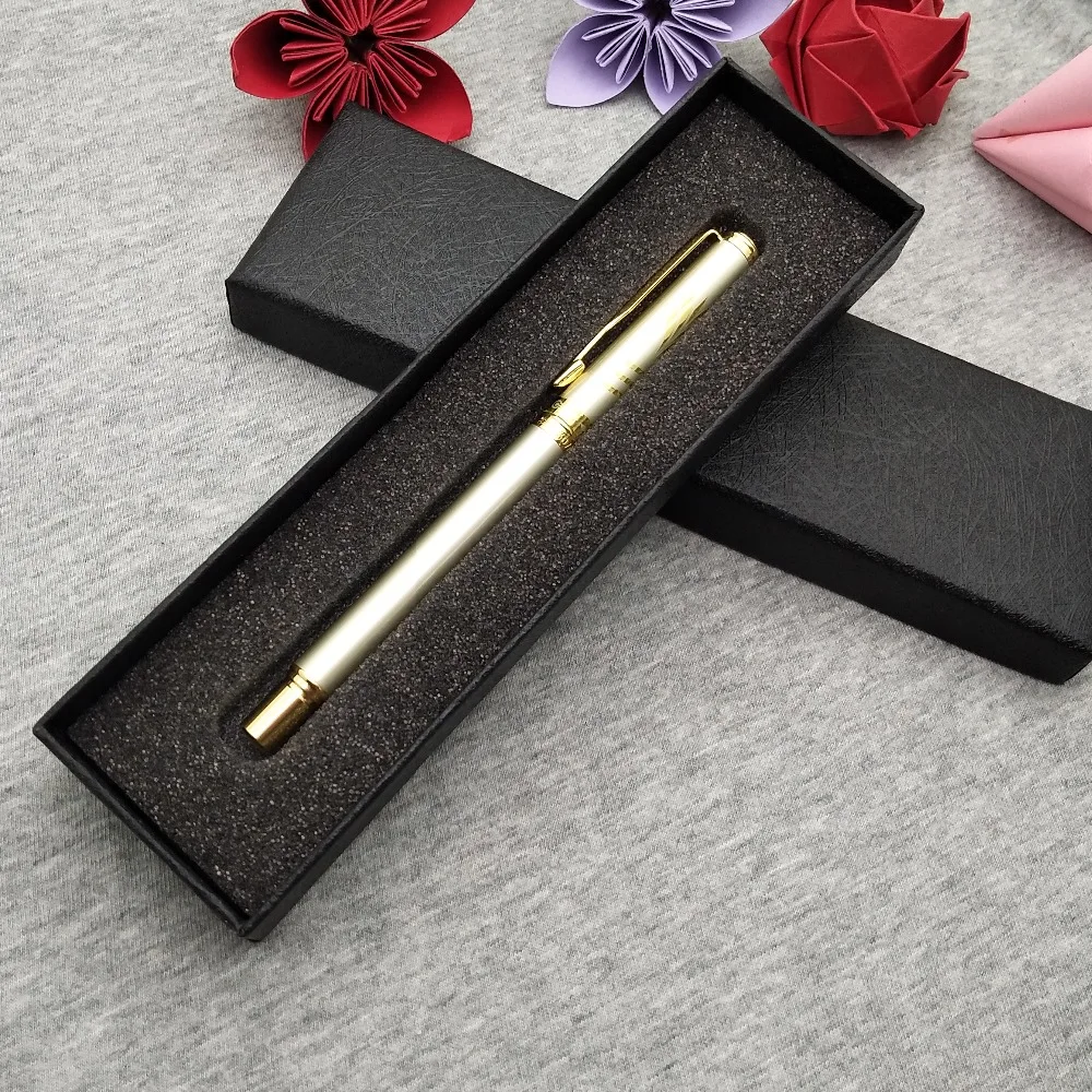 

Boss wanted gold pen heavy writing pen unique birthday gift custom FREE with boss's name on pen body free shipping with box