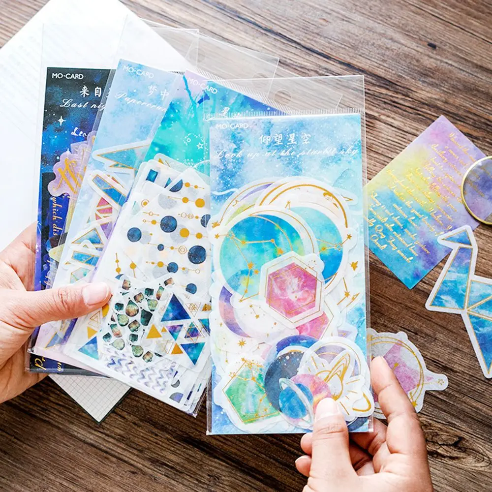 

1 Roll Kawaii Stickers Romantic Small Sticker Painted Watercolor Diary Photo Decorative Stickers Sweet Afternoon Series Stickers