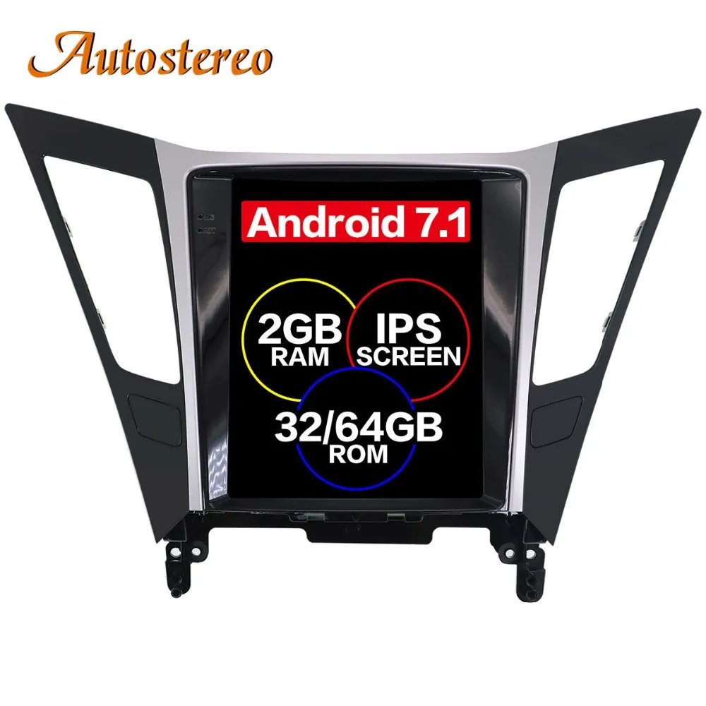 

Tesla style Android Car GPS Navigation car No DVD Player For Hyundai Sonata 2012 2013 2014 car stereo unit multimedia Satnav